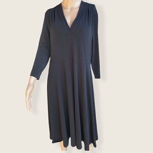 Charter Club Black Flare Dress